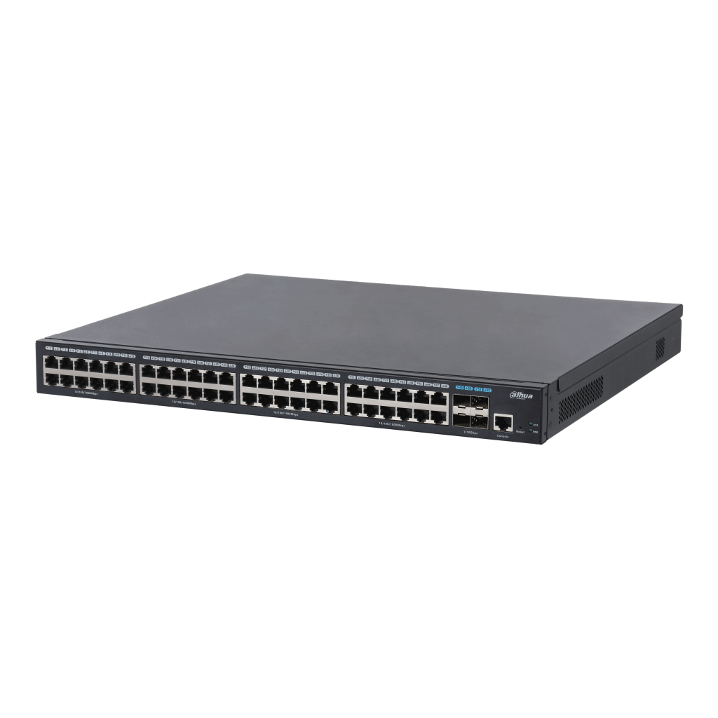 image_1024-107.png Switch 48 puertos Gigabit + 4 Uplink SFP+ 10Gbps Gestionable Layer2 - Imagen 1