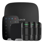 Ajax HubKit Renove negro. Hub + 3 MotionProtect + Keyboard + HomeSiren