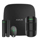 Ajax StarterKit kit básico de seguridad inalámbrica. Color negro