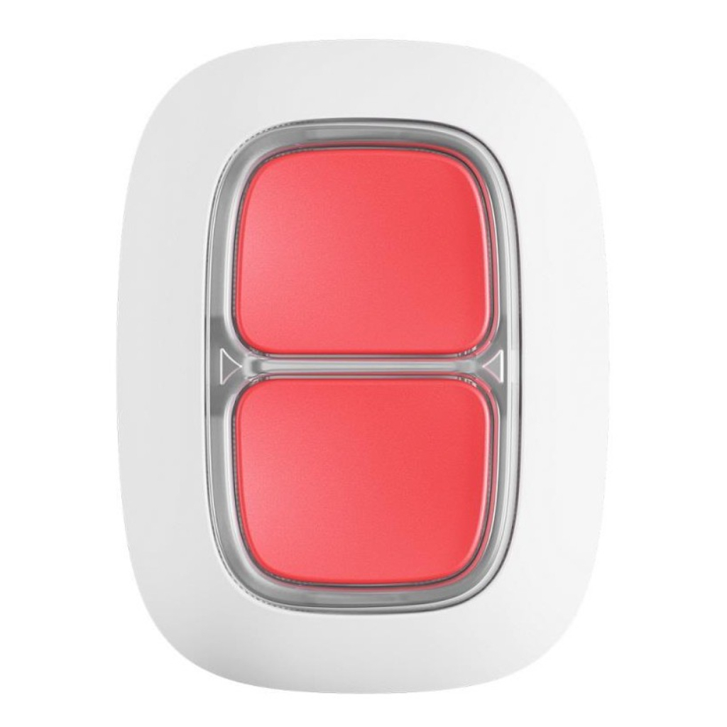 image_1024-1246.jpg Ajax DoubleButton white EU alarm button - Imagen 1