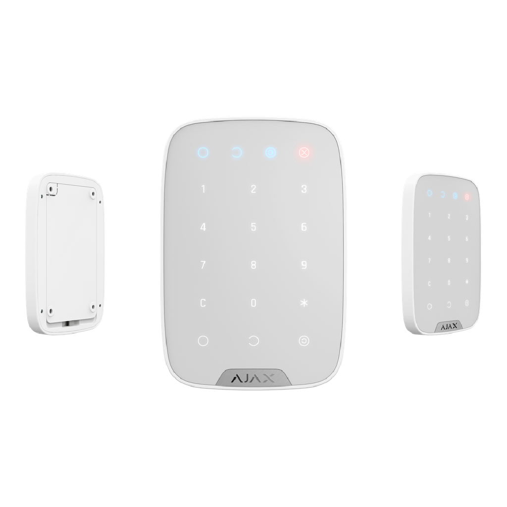 image_1024-1287.jpg Ajax Keypad white EU keyboard - Imagen 1