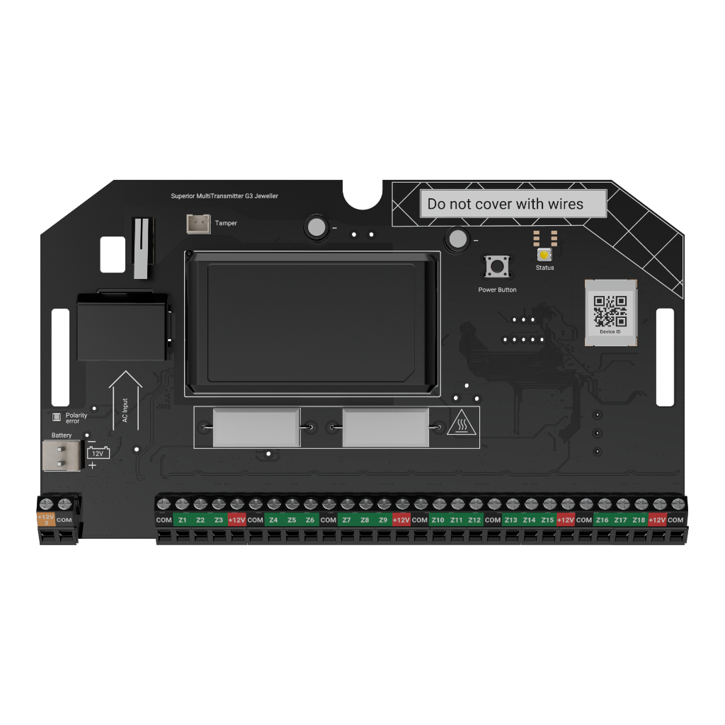 image_1024-134.jpg Ajax Superior MultiTransmitter G3 Jeweller (without casing) - Imagen 1