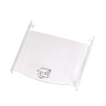 Cubierta, transparente para pulsador. Pack de 5ud