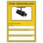 Placa para RGPD en PVC Genérica CAT Tamaño A5