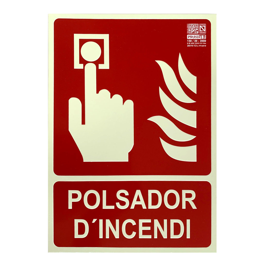 image_1024-1613.jpg Senyal polsador d'incendi en català 29,7x21cm - Imagen 1