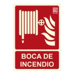 Señal boca de incendio 29,7x21cm
