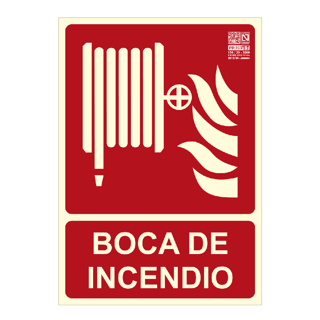 image_1024-1621.jpg Señal boca de incendio 29,7x21cm - Imagen 1