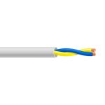 Rollo 100m de cable manguera blanco flexible 2 hilos sin pantalla LSZH (2x0,22) CPR Eca