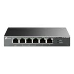 Switch Gigabit 6 puertos con 3 puertos PoE+ y 1 puerto PoE++