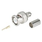 Conector BNC para Crimpar RG59 1 unidad