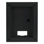 Caja de montaje para insertar para VTO220xF-P. Color negro