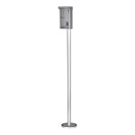 Cubierta para la lluvia con poste vertical para 2 módulos de la serie VTO4xxxF. AL 5052