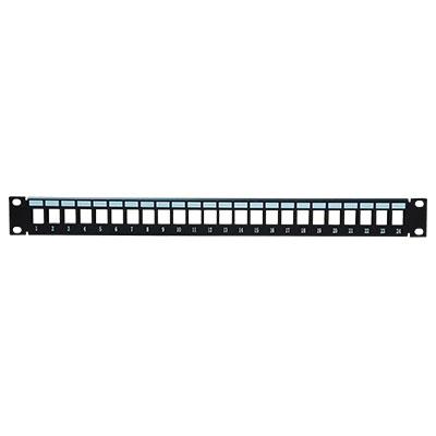 image_1024-2461.jpg Patch Panel Rack 19" 1U 24 Puertos para Keystone - Imagen 1