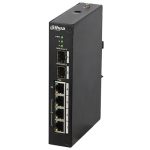 Switch Rango Temp Extendida PoE 3 puertos 10/100 + 1 puerto Gigabit + 2SFP 96W 802.3at Gestionable Layer2