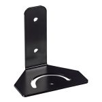 Soporte iluminador, en L sencillo, negro