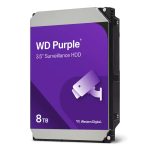 Disco duro 8TB WD Purple para Videovigilancia 3.5" SATA 256MB de caché