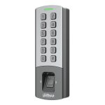 Lector Autónomo Huella+PIN+remoto+Tarjeta Mifare IP65 IK08 WiFi