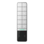 Ajax KeyPad Outdoor Jeweller. Color Blanco