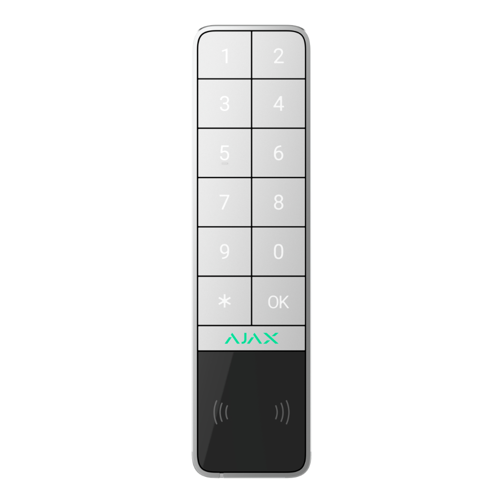 image_1024-277.jpg Ajax KeyPad Outdoor Jeweller. Color Blanco - Imagen 1