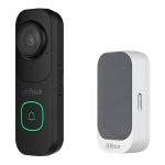 KIT Vídeo Timbre WiFi 4M negro DB41AB + Timbre WiFi gris DS1AG