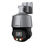 Cámara PTZ IP 4M H265 WDR Iluminación Dual LED30m/IR50m 5x IP66 PoE AUDIO MIC/Altavoz E/S AI