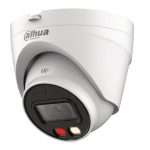 Dahua Lite - MiniDomo IP H265 4M WDR Iluminación Dual LED30m/IR30m 2.8mm IP67 PoE MIC AI (detección humana)