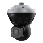 Panorámica 180º 8M Multisensor (4x2M) + Domo PTZ IP 4M H265 LED100m/IR150m 40X IP67 IK10 DC36V PoE AUDIO DUALMIC/Altavoz E/S AI
