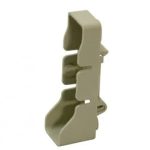 Soporte para montaje de un módulo de la serie M-7xx y MI-DXXX en una guía DIN estándar