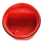 Paquete de 5 bases altas color rojo IP65 para repuesto de dispositivos serie ENScape CWSx-Ry-zz