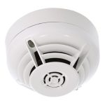 Multi-sensor óptico, térmico e infrarrojos con aislador incorporado. Color blanco