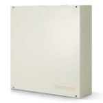 Fuente de alimentación con caja, 13,5V / 2,5A + 1,2A con cargador de baterías separado. Grado 3.
