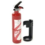 Extintor Portátil de Incendio de 1 kg de polvo ABC con presión permanente N2. Eficacia 5A 21B