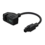 Adaptador Teltonika de alimentación de 4 pines con acceso I/O