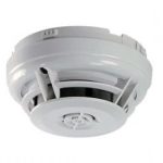 Detector óptico de humo con cámara óptica de alta sensibilidad. Color blanco
