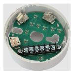 Base blanca estándar con calefactor para detectores NFX