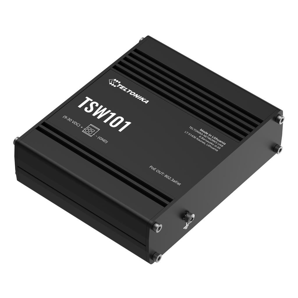 image_1024-464.jpg Switch Teltonika Industrial 5 puertos Gigabit (4xPoE+/60W) No_Gestionable - Imagen 1
