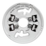 Base detector serie NC. Color Blanco
