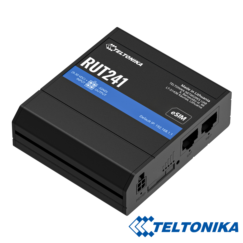 image_1024-580.jpg Router Teltonika Industrial 4G LTE 1xSIM Wi-Fi4 2xRJ45 - Imagen 1