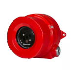Detector de llama fijo triple IR serie FS24X Plus. Carcasa de aluminio libre de cobre